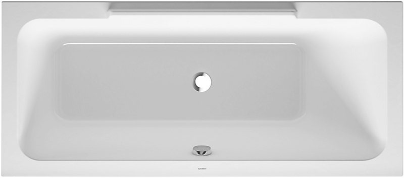 Duravit DuraStyle badekar 1700x700mm til indbygning med ryglæn til højre