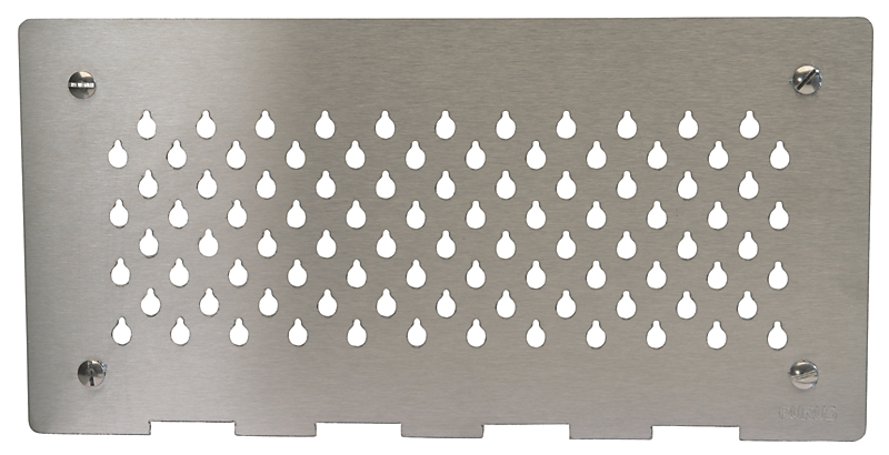 Purus Drop inspektionslem 150x300mm til kar, børstet