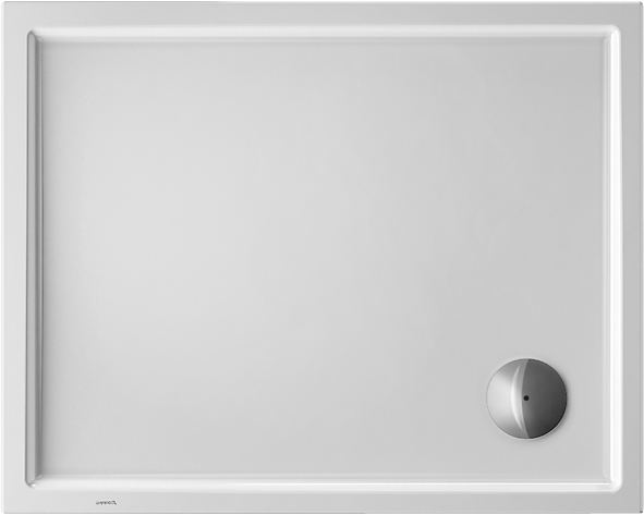 Duravit Starck Slimline brusekar 1000x800mm rektangulært 20mm