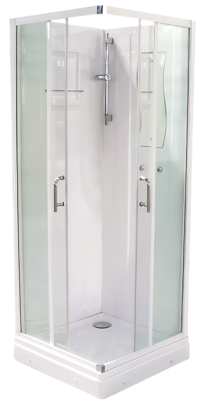 Alterna Primeo front til brusekabine 80 x 80 x 195 cm (3 dele)