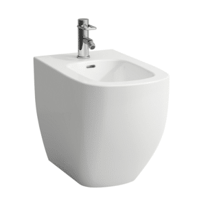Laufen Palomba bidet gulvstående med hanehul midt hvid porcelæn