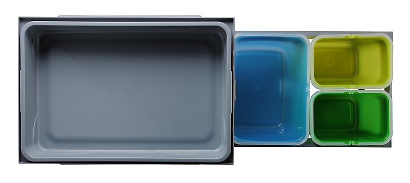 Intra Juvel TANK affaldssortering 428x339x486mm til køkkenskab grå