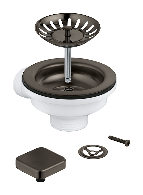 GROHE Bundventil børstet hard graphite