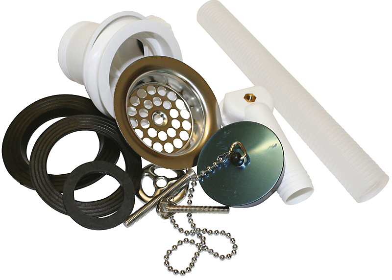 V&B Overløbsarmatur til rengøringsvask