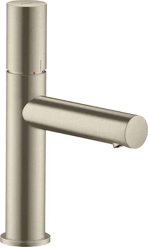 hansgrohe AXOR Uno 110 håndvaskarmatur med Zero-greb. Børstet nikkel