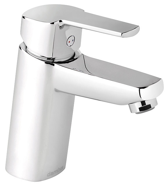 Damixa pine håndvaskarmatur medium rubclean, 6l/min. krom