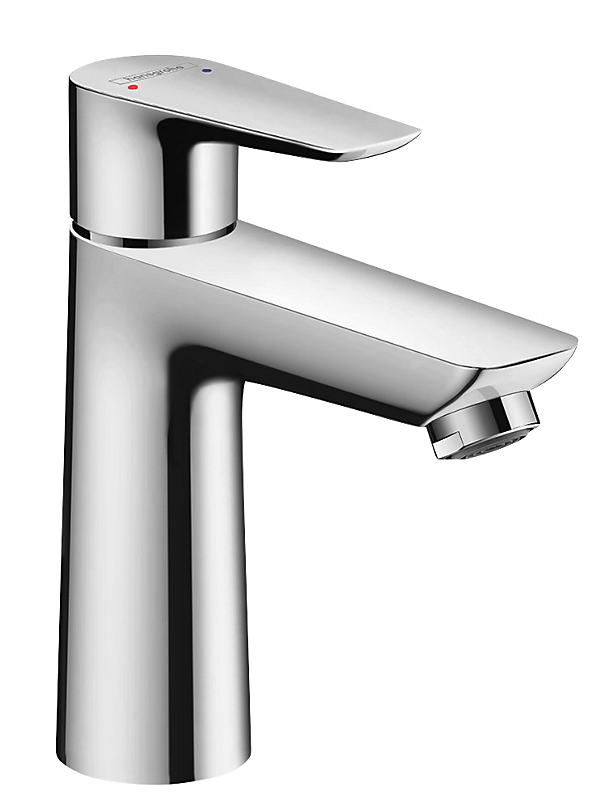 hansgrohe Talis E 110 Håndvaskarmatur med push-open bundventil, krom