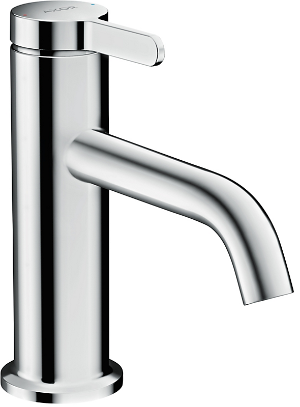 hansgrohe AXOR One håndvaskarmatur 130mm tud med siventil, forkromet