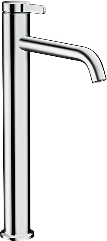 hansgrohe AXOR One håndvaskarmatur 180mm tud med siventil, forkromet