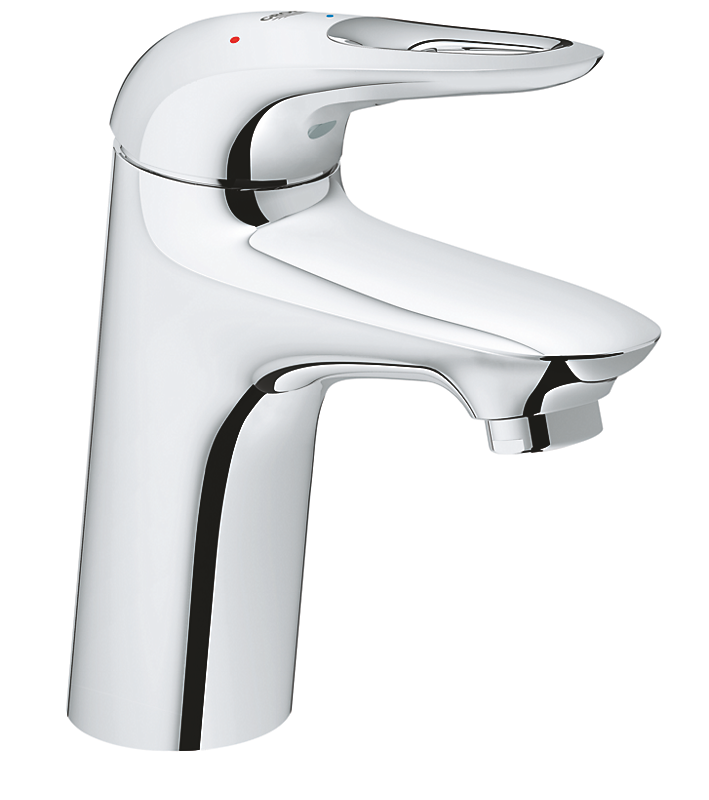 GROHE Eurostyle håndvaskarmatur str.S, EcoJoy 5,7L. Med push-up bundventil, Koldstart