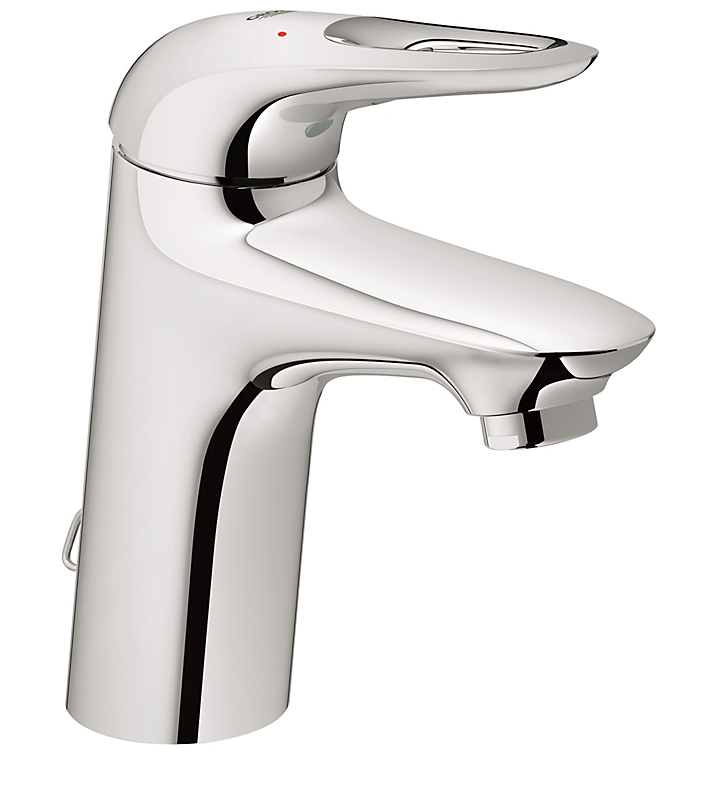 GROHE Eurostyle 2015 håndvaskarmatur 110mm tud. med kæde. Forkromet