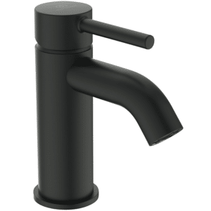 Ideal Standard Ceraline Håndvaskarmatur med push bundventil Silk Black