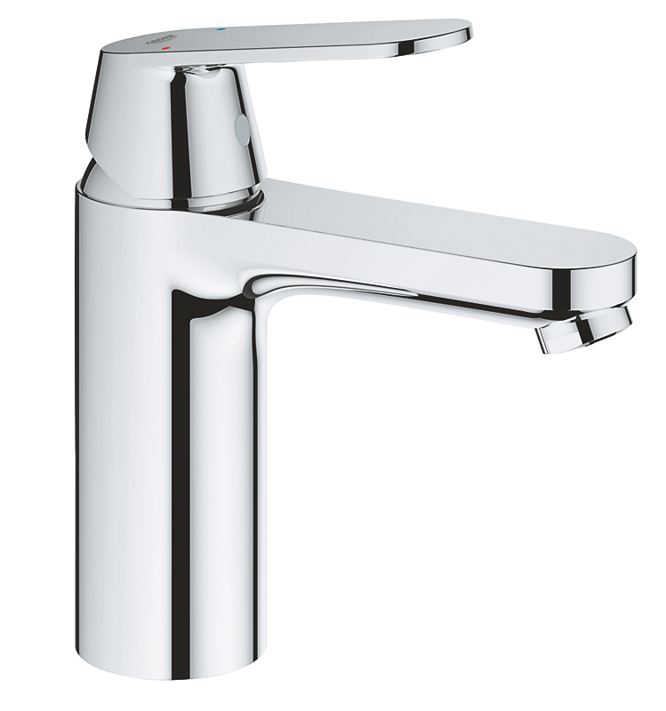 GROHE Eurosmart Cosmo håndvaskarmatur, str.M, EcoJoy 5,7L. Med push-up bundventil