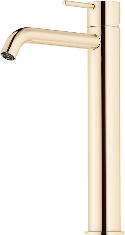 Mora håndvaskarmatur, inxx ii soft high, poleret messing PVD