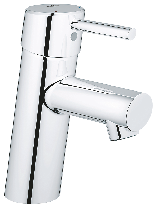 GROHE Concetto håndvaskarmatur str. S, EcoJoy 5,7L. Med push-up bundventil