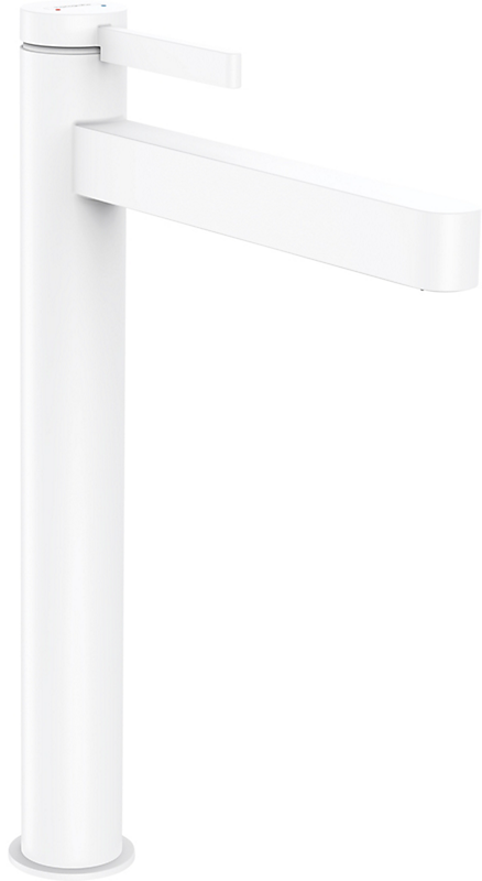 hansgrohe Finoris håndvaskarmatur 260 med push-open bundventil, mat hvid