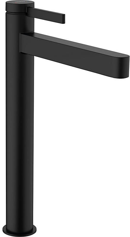 hansgrohe Finoris håndvaskarmatur 260 med push-open bundventil, mat sort