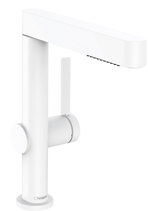 hansgrohe Finoris håndvaskarmatur 230 med udtræksbruser, 2jet og push-open, krom