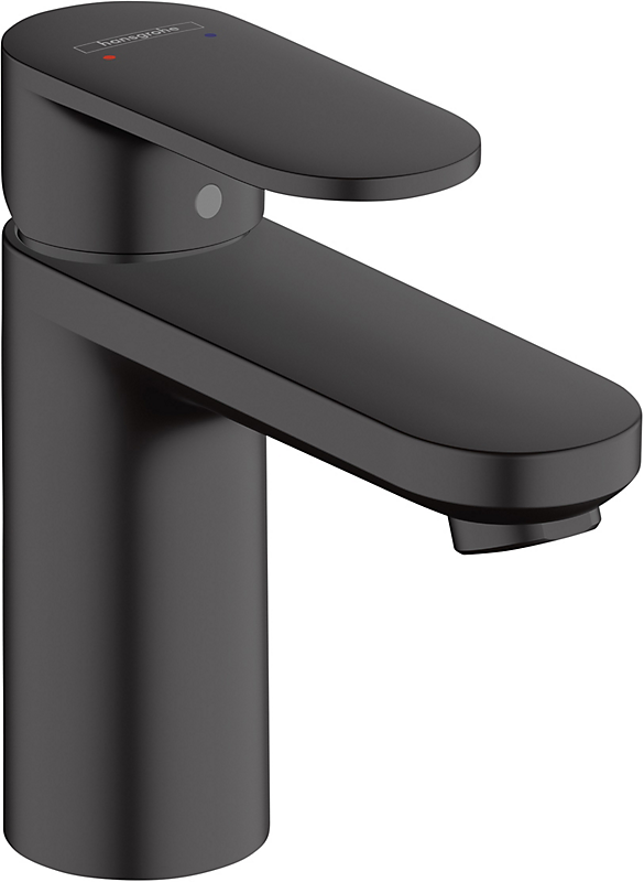 hansgrohe Vernis Blend håndvaskarmatur 100 uden bundventil mat sort