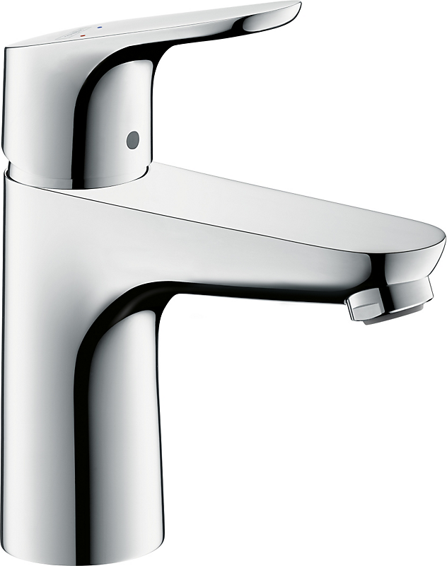 hansgrohe Focus 100 Håndvaskarmatur uden løft-op. Krom hansgrohe nr. 31517