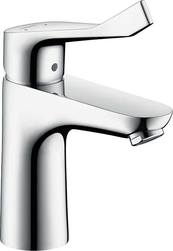 hansgrohe Focus Care 100 Håndvaskarmatur uden bundventil. Med ekstra langt greb. krom