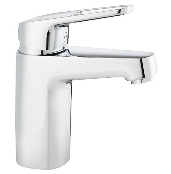 FMM Siljan håndvaskarmatur uden bundventil 6l.g3/8 med koldstart, soft closing, keramisk patron.