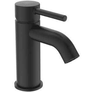 Ideal Standard Ceraline Håndvaskarmatur med træk-op bundventil Silk Black