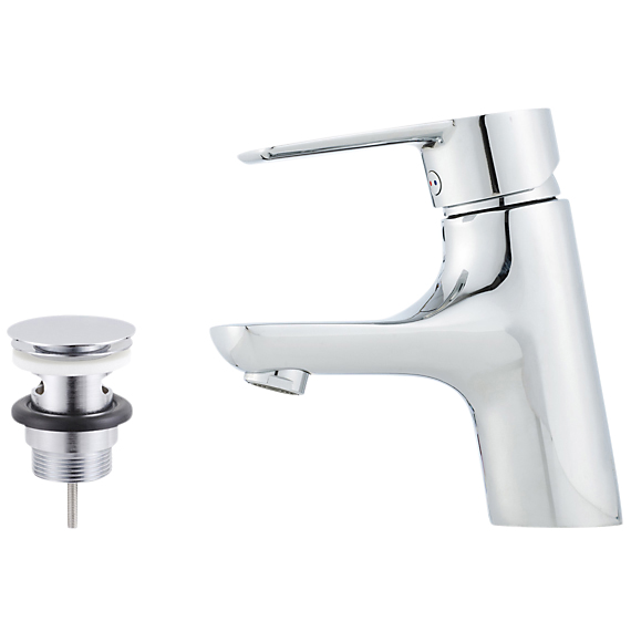 Mora Cera B5 håndvaskarmatur med push down ventil