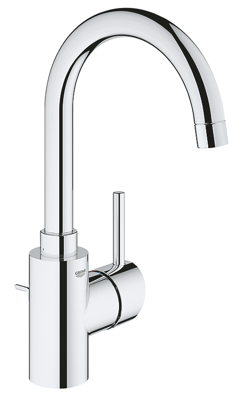 GROHE Concetto håndvaskarmatur L-size zero, med bundventil. Krom