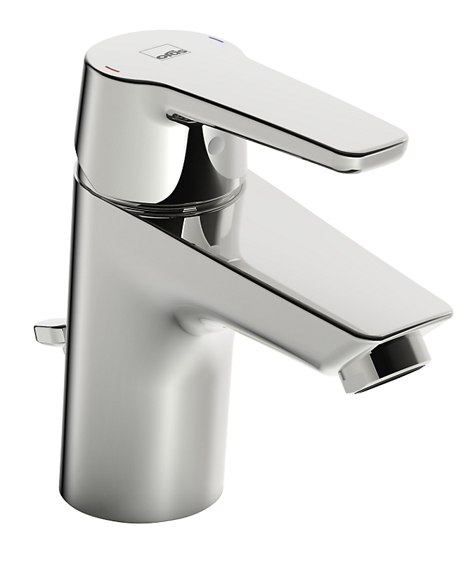 Saga håndvaskarmatur med bundventil