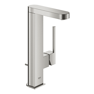 GROHE Plus 2019 håndvaskarmatur 120mm tud med bundventil. Supersteel