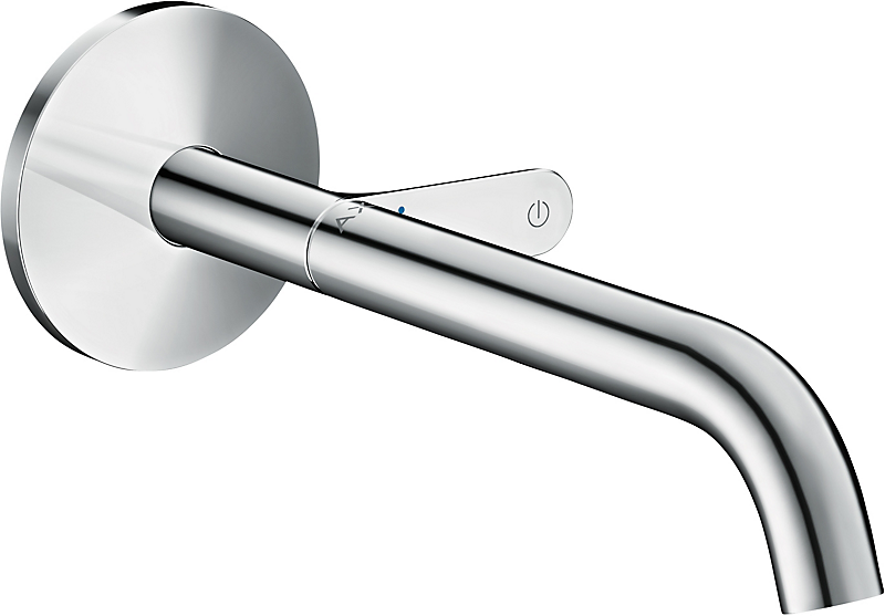 hansgrohe AXOR One håndvaskarmatur 220mm tud vægmontering, forkromet