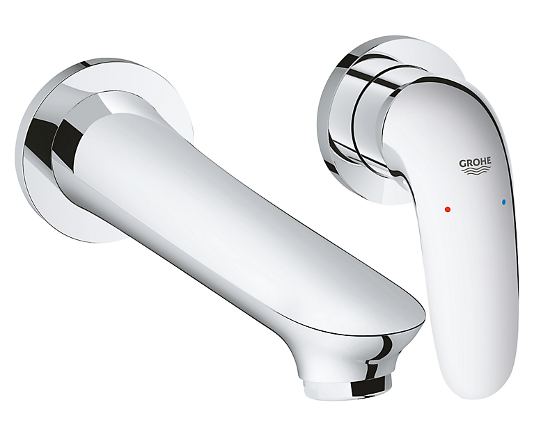 GROHE Eurostyle 2015 Solid håndvaskarmatur 203mm tud vægmont. Forkromet