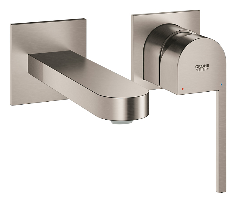 GROHE Plus 2019 håndvaskarmatur 147mm tud vægmontage. Supersteel
