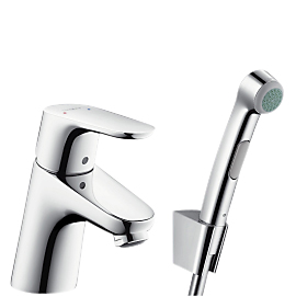 hansgrohe Focus Bidette armatur med håndbruser. Krom
