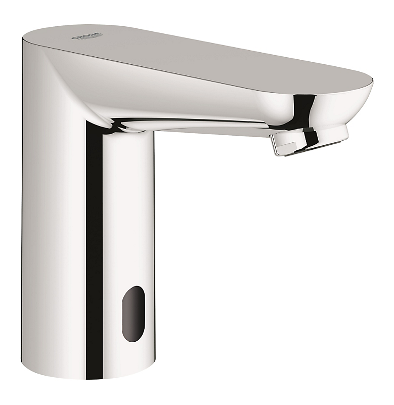 GROHE EuroEco CE håndvaskarmatur berøringsfri 100mm tud/230V. Forkromet