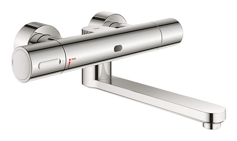GROHE EuroSmart Cosmopolitan E håndvaskarmatur berøringsfri 280mm tud/6V. Forkromet