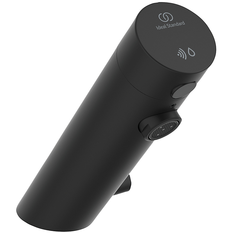 Ideal Standard Sensorflow Håndvaskarmatur 6V med blander Silk Black
