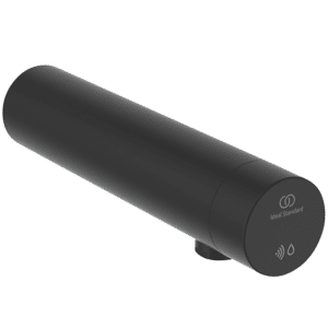 Ideal Standard Sensorflow Håndvaskarmatur 230V uden blander, panelvæg Silk Black