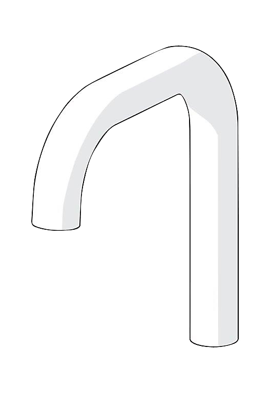 Oras Electra udløbstud 120mm