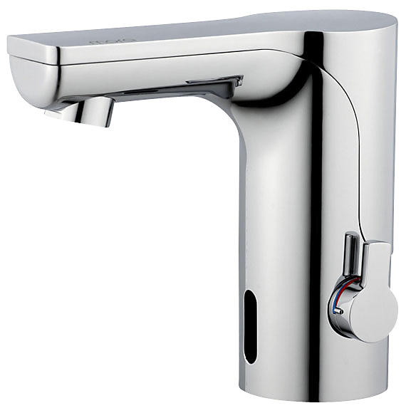 Mora mmix tronic berøringsfrit håndvaskarmatur med temperaturgreb til batteridrift (inkl. batteri)