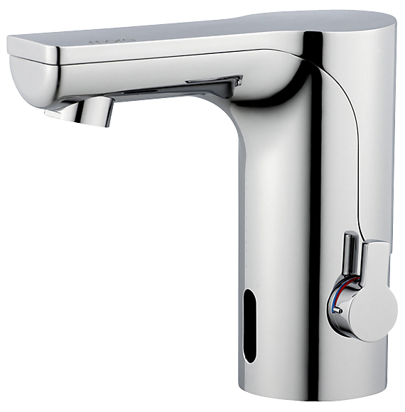 Mora mmix tronic berøringsfrit håndvaskarmatur med temperaturgreb til netdrift ex. transformator