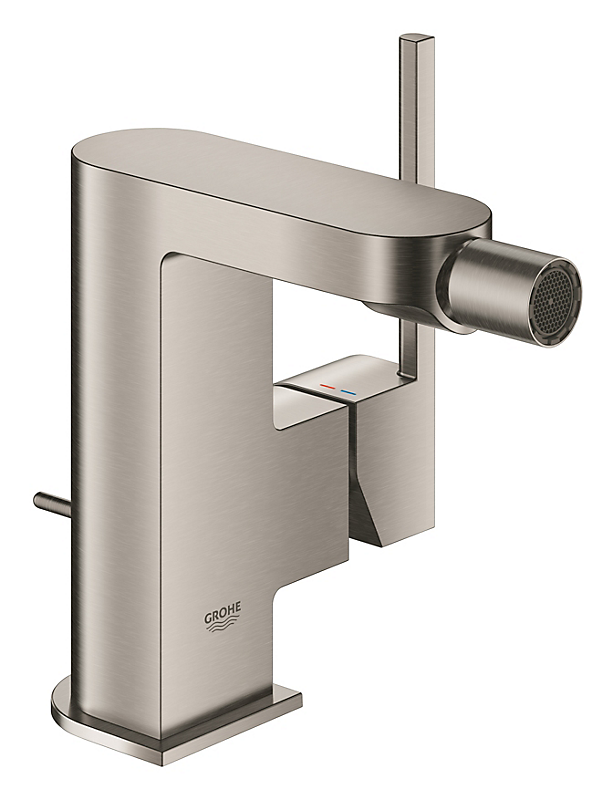 GROHE Plus 2019 bidetarmatur 123mm tud med bundventil. Supersteel
