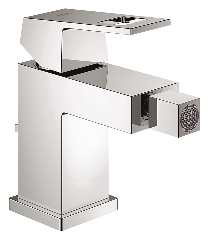 GROHE europlus bidetarmatur 126mm tud. Med bundventil. Krom