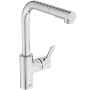 Ideal Standard GUSTO køkkenarmatur med udtræk 115x235x333 SmartShine forkromet