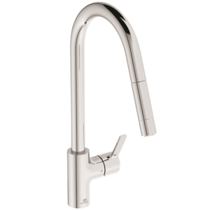 Ideal Standard GUSTO Køkkenarmatur med udtrækstud C-tud 115x241x456 mm i krom PVD