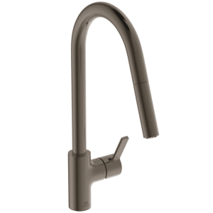 Ideal Standard GUSTO Køkkenarmatur med udtrækstud C-tud 115x241x456 mm i magnetic grey PVD