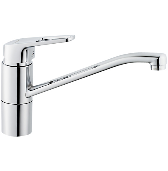 FMM Siljan køkkenarmatur lav tud med koldstart, soft closing, keramisk patron