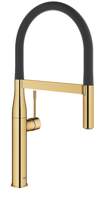 GROHE Essence køkkenarmatur med prof spray, cool sunrise