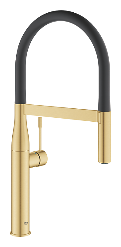 GROHE Essence køkkenarmatur med prof spray, børstet cool sunrise